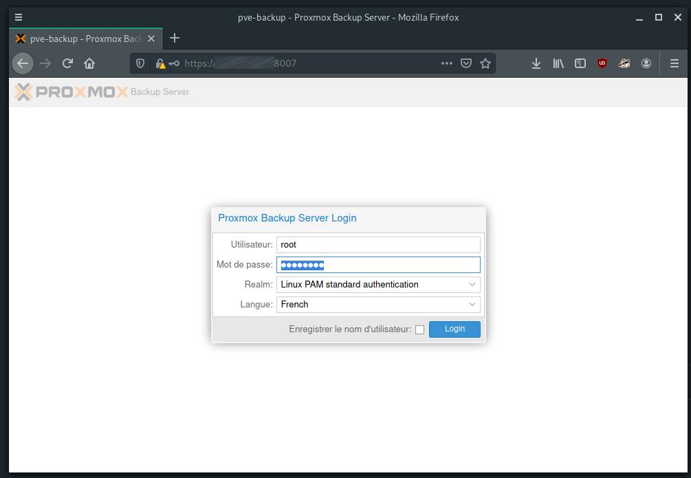 Proxmox Backup Server : installation et configuration – memo-linux.com